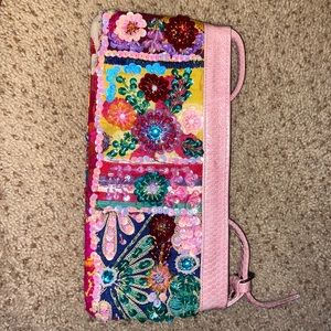Oriental beaded purse